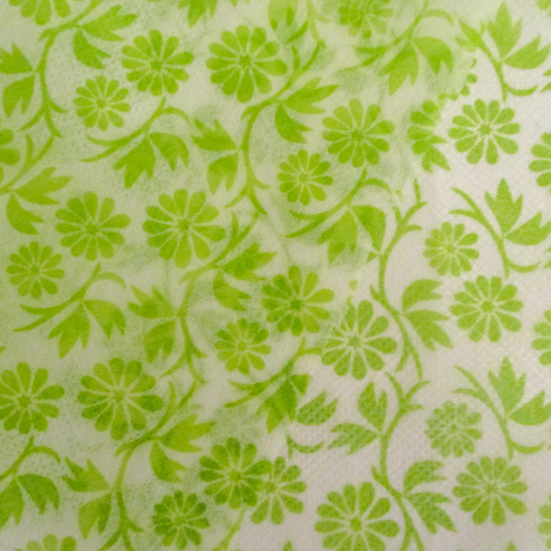 پارچه غیر بافته Spunbond چاپ شده PP برای بسته بندی هدیه